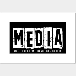 Media, Most Effective Devil In America. v3 Posters and Art